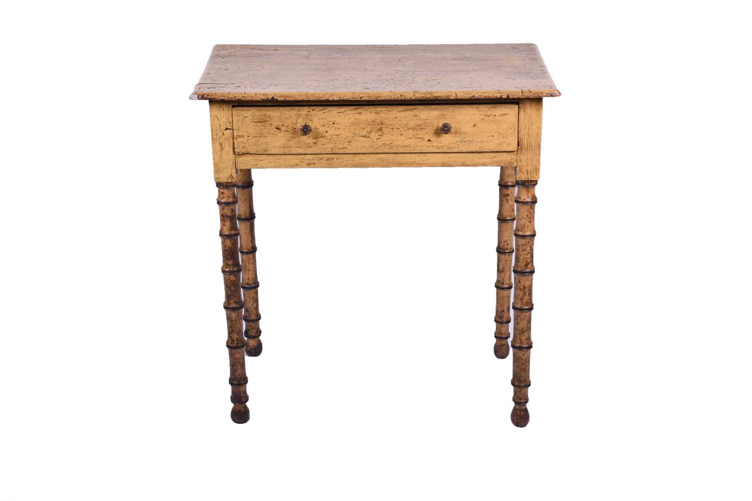 George IV side table bamboo 